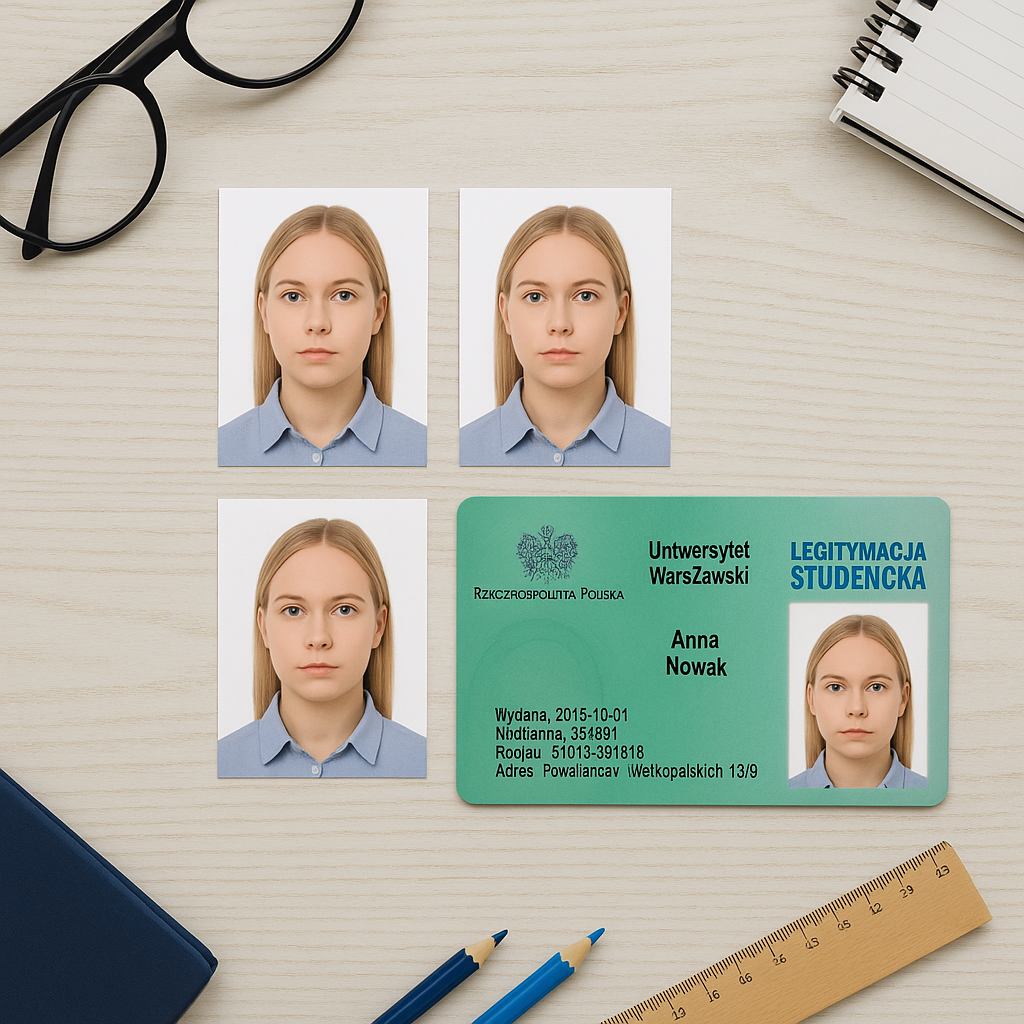 Zdjęcia do Legitymacji Studenckiej Wrocław | ELS, Wymagania