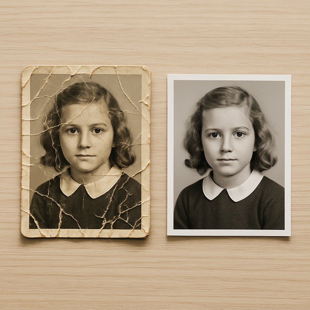 Renowacja i Retusz Zdjęć