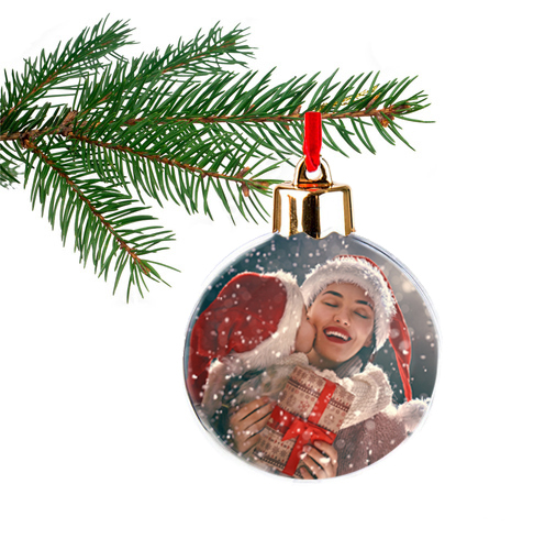 FotoBombka na choinkę